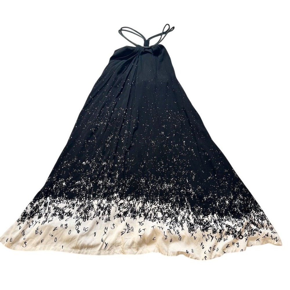 Skunkfunk Black and White Maxi Dress